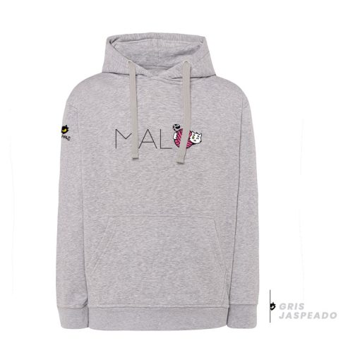 sudadera-MALO-chico-GRIS-JASPEADO